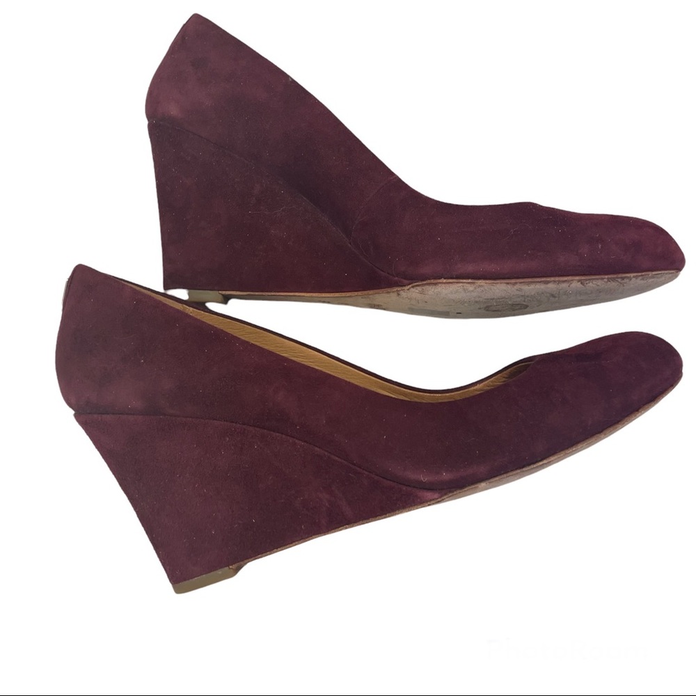Coach suede shoes good excellent condition